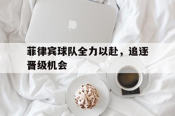 菲律宾球队全力以赴，追逐晋级机会